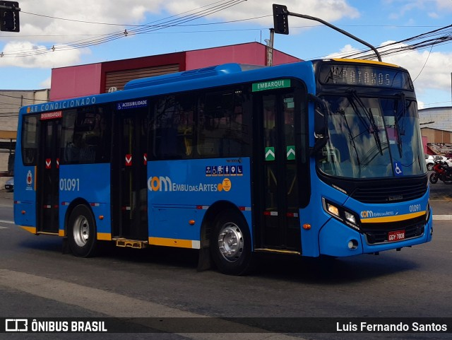 Embu das Artes recebe ônibus seminovos para linhas municipais
